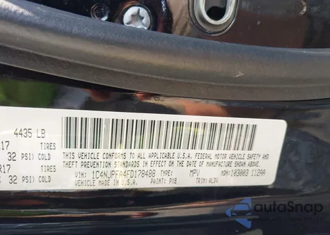 2015 Jeep Patriot High Altitude Edition from USA, damaged, VIN 1C4NJPFA4FD178488